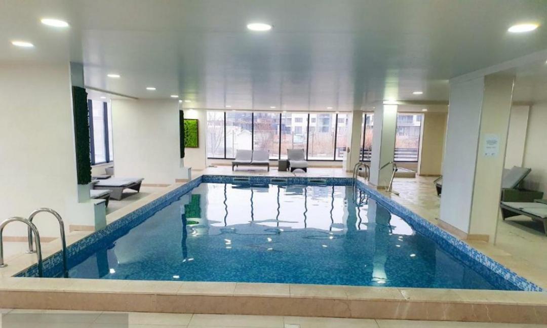 Alezzi Luxury Apartment Spa Resort Piscina Incalzita Sauna Parking Năvodari Esterno foto